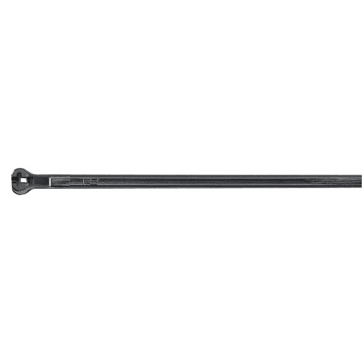 Thomas & Betts Co - Thomas & Betts TY253MX Weather Resistant Nylon Cable Tie, 11" Length, .19" Width, Black (1000/Pkg)
