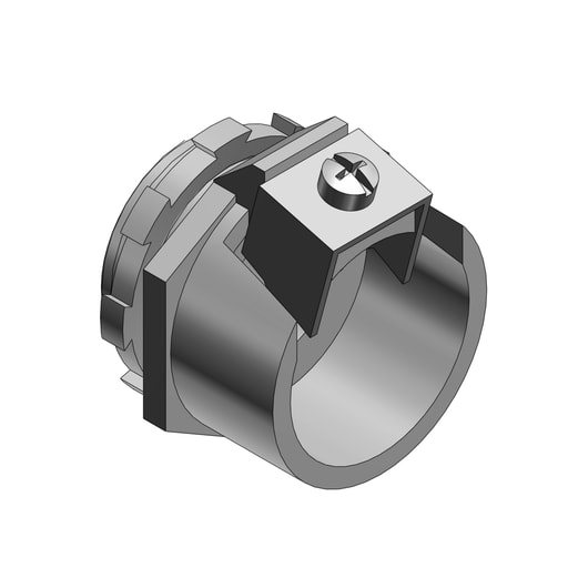 Thomas & Betts Co - Thomas & Betts 300-TB 3/8 Inch Straight Non-Insulated Tite Bite Flex Connector