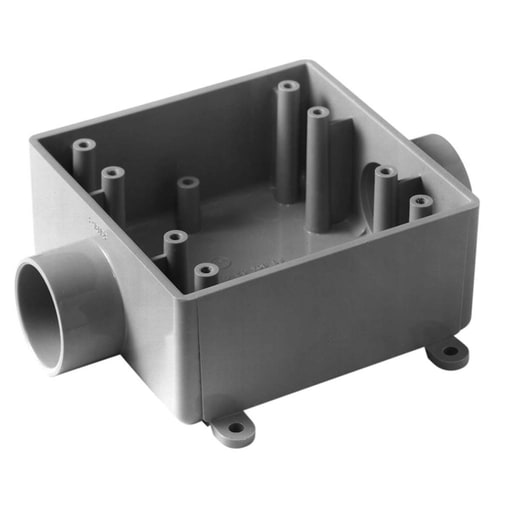 Thomas & Betts Co - Carlon E9812D 1/2" 2-Gang Type-2FSC Non-Metallic Switch/Outlet Box