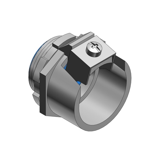 Thomas & Betts Co - Thomas & Betts 3110-TB 3/8 Inch Straight Insulated Tite Bite Flex Connector