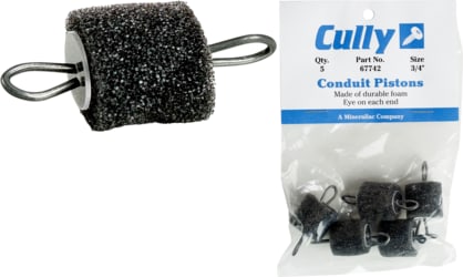 Cully / Mineralac - Cully 67742 3/4" Foam Conduit Pistons