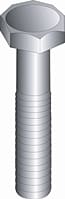 Cully / Mineralac - Cully 55424BFG 3/8-16 x 1-1/2" Bolts, Hex Head, Grade 2, Zinc