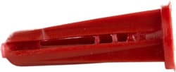 Cully / Mineralac - Cully 59412J #10-12 Red Conical Anchor - Plastic (100pc Jar)