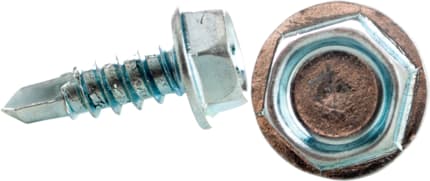 Cully / Mineralac - Cully 79448J 1/4-14 x 3" Tek Screws, Hex Washer Head, Zinc