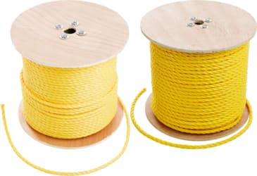 Cully / Mineralac - CUL 67830 YELLOW POLY ROPE 3/8X1200'