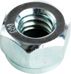 Cully / Mineralac - Cully 40425J 1/4"-20 Nylock Hex Nut, Zinc. Jar Package