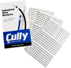 Cully / Mineralac - CUL CULWM09 WIRE MARKER 0-9