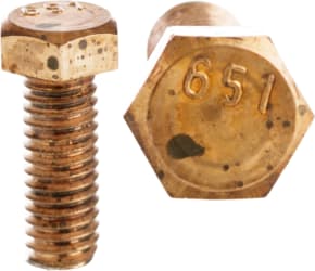 Cully / Mineralac - Cully 54840J 1/2-13 x 2-1/2" Bolts, Hex Head, Silicon Bronze. Jar Package