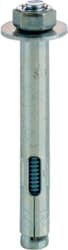 Cully / Mineralac - Cully 61630J 3/8 x 3" Sleeve Anchors, Medium Duty, Hex, Used in Cinder Block, Brick, Thin Wall & Concrete, Zinc. Jar Package