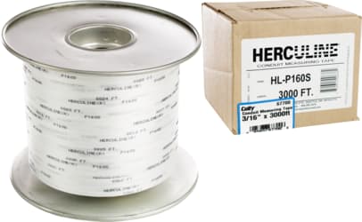 Erin Rope - Cully 67700 3/16" x 3000ft Polyester Conduit Measuring Tape, 160lb Tensile Strength