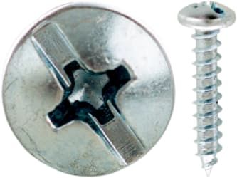 Cully / Mineralac - Cully 18609J 6 x 1/2" Sheet Metal Screws, Pan Head, Combo Phillips/Slotted, Zinc