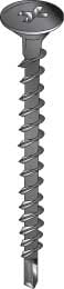 Cully / Mineralac - Cully 79845 8 x 2-5/8" Drywall Screw, Bugle Head, Fine Thread, Tek, Phillips, Black