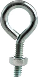 Cully / Mineralac - Cully 64364J 3/8" x 4" Eye Bolt, w/ Hex Nut, Zinc (25/Jar)