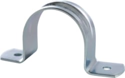 Minerallac Co. - Minerallac HD292 2-1/2 Inch Zinc Plated Steel Heavy Duty 2-Hole EMT/Rigid Conduit Strap