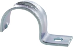 Minerallac Co. - Minerallac MINE45 3/4 Inch Pre-Galvanized Steel Snap-On 1-Hole EMT Conduit Strap