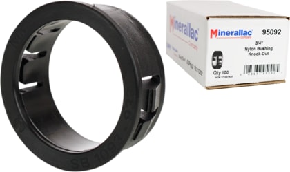 Cully / Mineralac - Cully 95092 3/4" Plastic Knock-Out Bushing