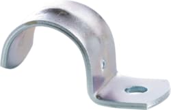 Minerallac Co. - Minerallac MED-30 1/2" One-Hole EMT Conduit Strap (Jiffy Clip) - Steel / Zinc Plated
