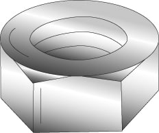 Cully / Mineralac - CUL 40140HGJ 1/2-13 HEX NUT HDG