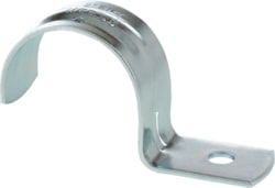 Minerallac Co. - Minerallac MED-60 1" One-Hole Rigid/IMC Conduit Strap (Jiffy Clip) - Steel / Zinc Plated