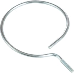 Minerallac Co. - Minerallac 654R 4 Inch Diameter Zinc Plated Steel Beam Clamp Bridle Ring