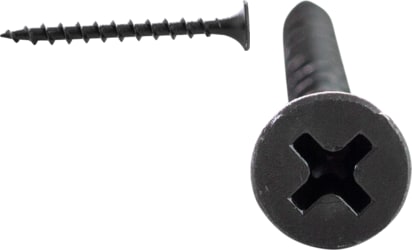 Cully / Mineralac - Cully 79628-6 6 x 1-5/8" Drywall Screw, Bugle Head, Coarse Thread, Phillips, Black