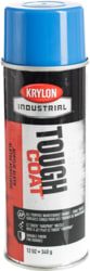 Cully / Mineralac - Krylon 37480 Industrial Tough Coat Acrylic Enamel Paint, OSHA Blue, 16 oz