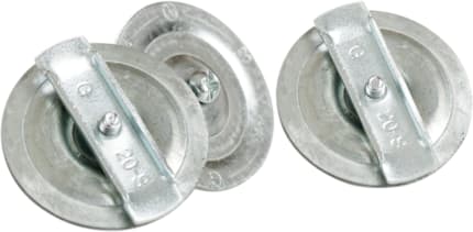 Cully / Mineralac - Cully 90056 1-1/4" 3pc Knock-Out Seal, Zinc-Plated