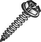 Cully / Mineralac - CUL 77020P 10 X 1-1/4 HWHSMS SLOT/P