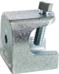 Minerallac Co. - Minerallac 702 3/8" Malleable Beam Clamp - Malleable Iron / Zinc Plated