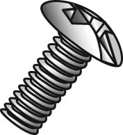 Cully / Mineralac - Cully 52064 6-32 x 4" Machine Screws, Truss Head, Combo Phillips/Slotted, Zinc