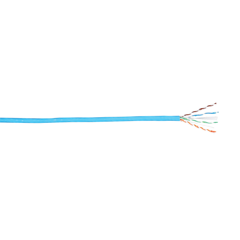 General Cable - General Cable 7133800 GenSPEED CMR 6 Pull-Pac Riser Blue UTP CAT 6 1000 Foot Cable