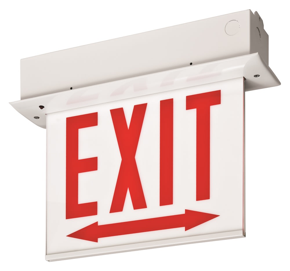 Lithonia Lighting - AEON EDGRCW1RWCH3EL EMERGENCY EXIT SIGN