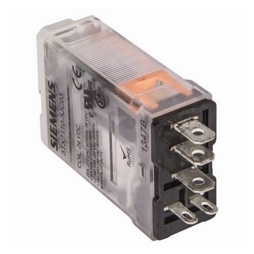 Siemens - Siemens 3TX7110-5JC03 24 VDC 20 Amp SPDT Plug-In Relay