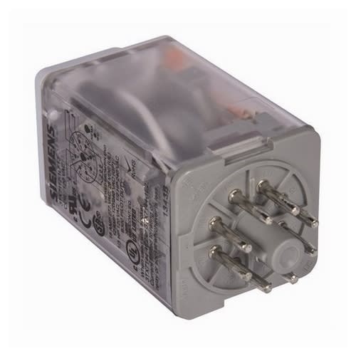 Siemens - Siemens 3TX7112-1LF13 120 VAC 16 Amp DPDT Plug-In Relay