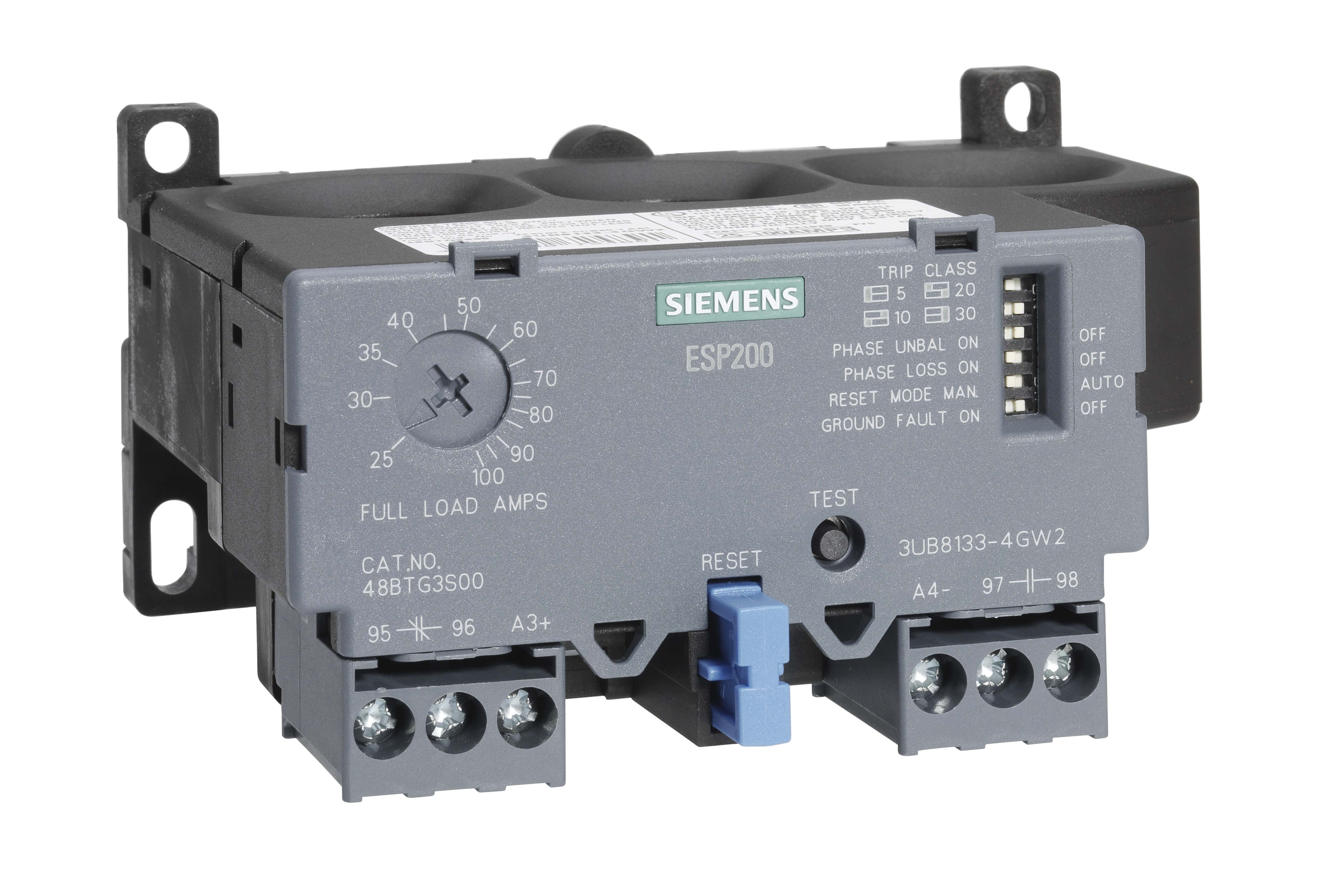 Siemens - Siemens 3UB88334GW2 Overload Relay, 25-