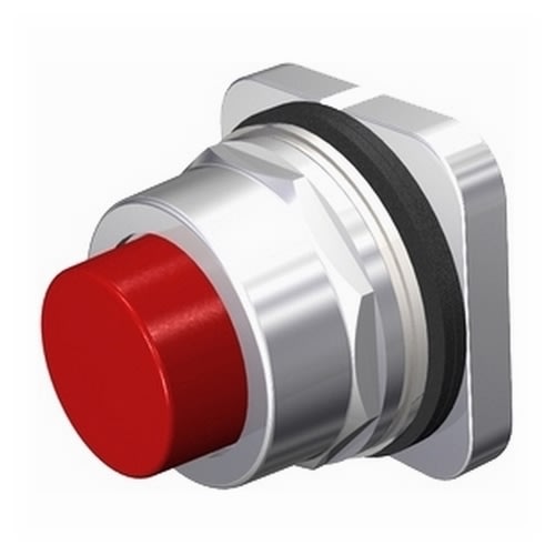 Siemens - Siemens 52PA8B2 30 mm IP66 Red Plastic 2-Position Momentary Non-Illuminated Push Button Operator