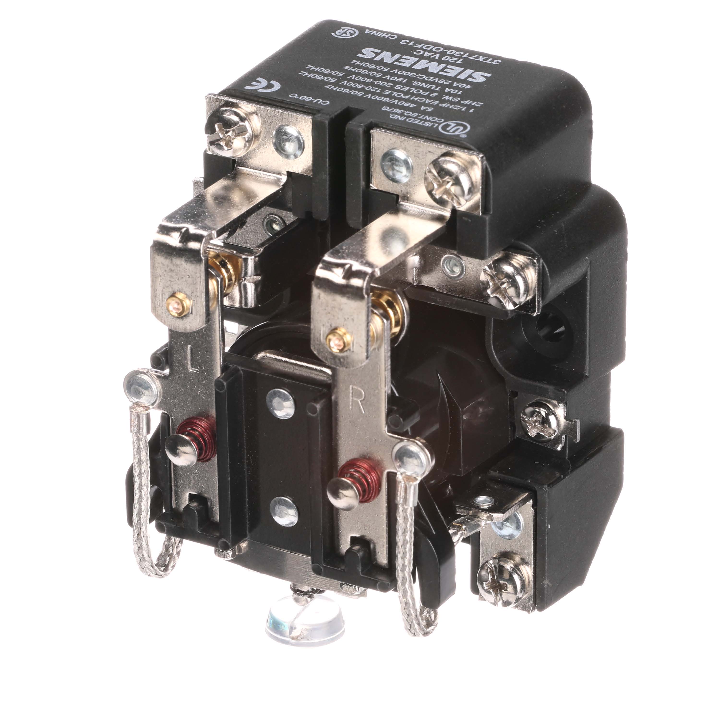 Siemens - Siemens 3TX7130-0DF13 120 VAC 40 Amp DPDT Plug-In Relay