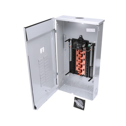 Siemens - Siemens PW2020B1100CU 120/240 VAC 100 Amp 1-Phase 3-Wire NEMA 3R Main Breaker/Convertible Load Center
