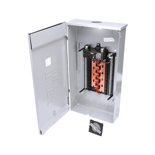Siemens - Siemens PW2040B1200CU 120/240 VAC 200 Amp 1-Phase 3-Wire NEMA 3R Main Breaker/Convertible Load Center