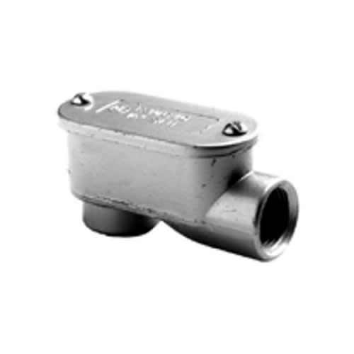 Bridgeport Fittings - Bridgeport 1025 1/2" Type-LB Service Entrance Conduit Body, Aluminum
