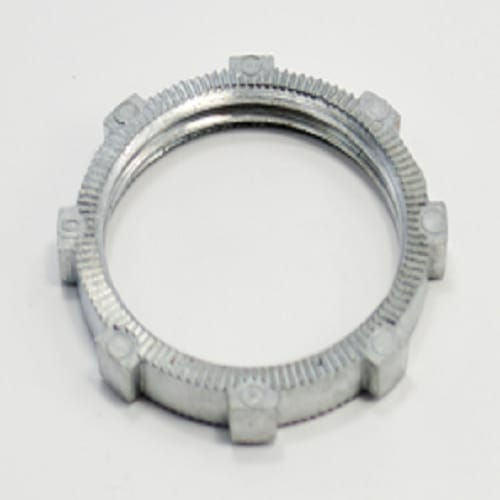 Bridgeport Fittings - Bridgeport 104-DC 1-1/4" Zinc Die Cast Locknut