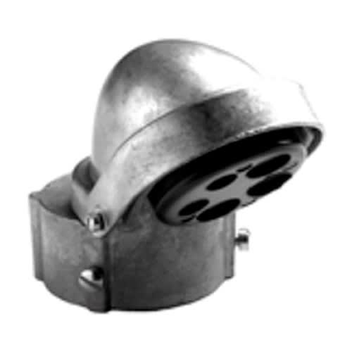 Bridgeport Fittings - Bridgeport 1257-MT 2-1/2" Mast Service Entrance Cap, Aluminum