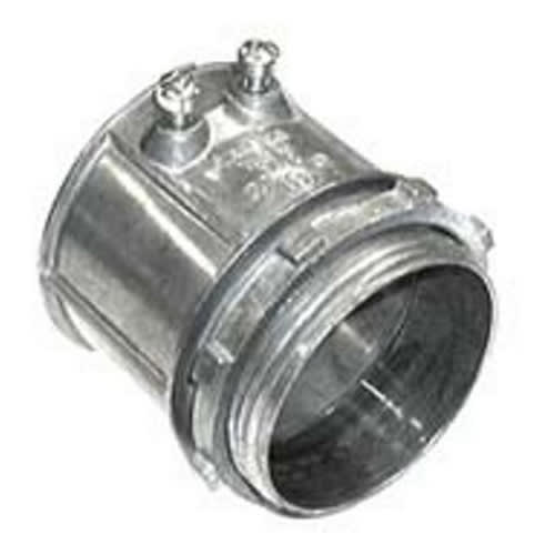 Bridgeport Fittings - Bridgeport 239-DC2 4" EMT Set Screw Connector, Zinc Die Cast