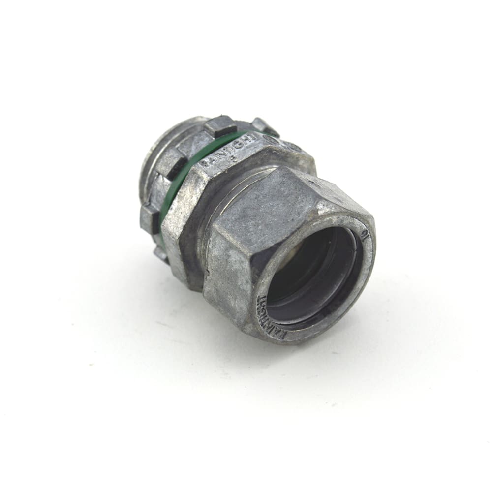 Bridgeport Fittings - Bridgeport 250-RT2US 1/2" EMT Raintight Compression Connector, Die Cast (USA)