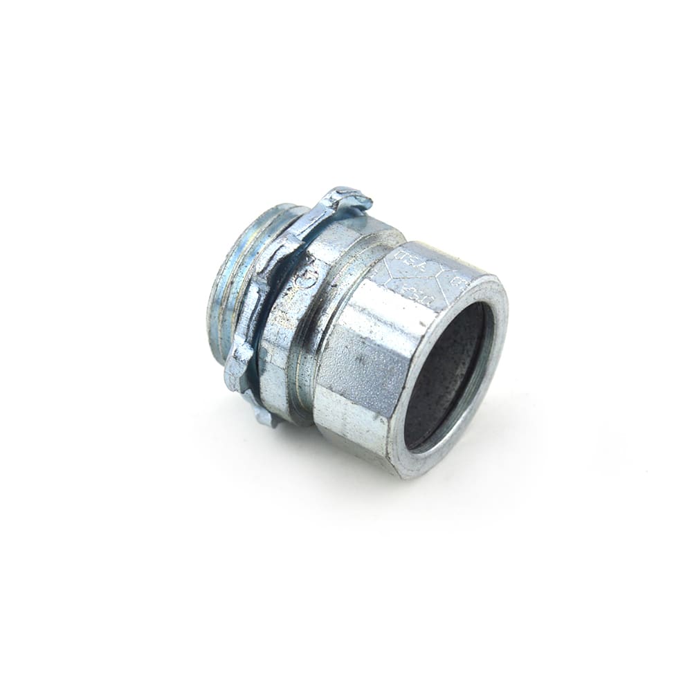 Bridgeport Fittings - Bridgeport 250-US 1/2" EMT Compression Connector, Steel (USA)