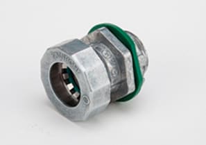 Bridgeport Fittings - Bridgeport 251-MSRT 3/4" Push-EMT Connector, Raintight, Die Cast