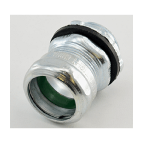 Bridgeport Fittings - Bridgeport 251-SRTI 3/4" EMT Compression Connector, Raintight, Insulated, Steel