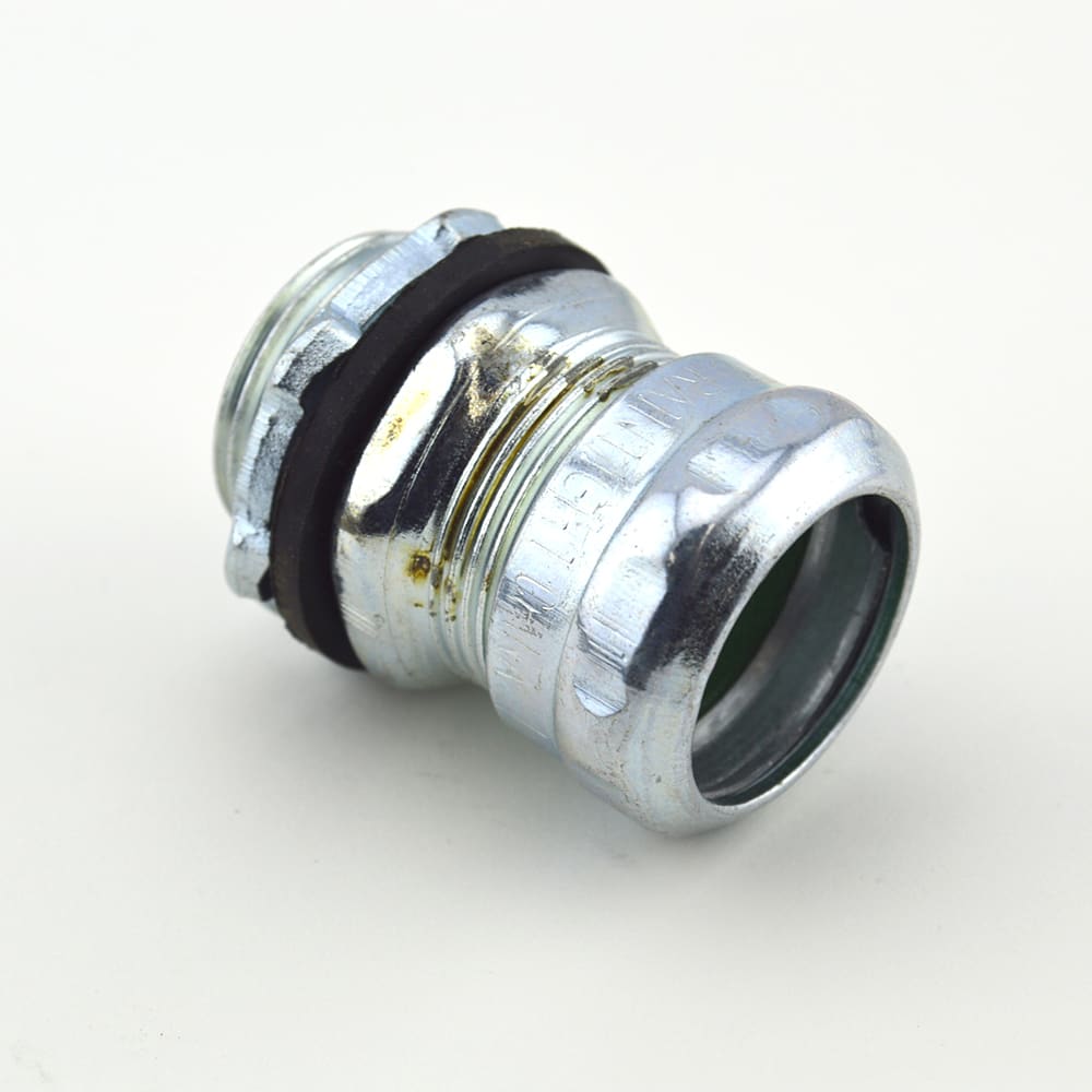 Bridgeport Fittings - Bridgeport 251-SRT 3/4" EMT Raintight / Concrete-tight Compression Connector, Steel