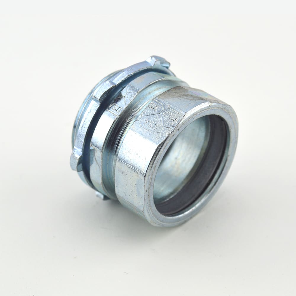 Bridgeport Fittings - Bridgeport 252-US 1" EMT Compression Connector, Steel (USA)