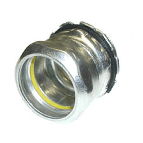 Bridgeport Fittings - Bridgeport 256-SRT 2-1/2" EMT Raintight / Concrete-tight Compression Connector, Steel